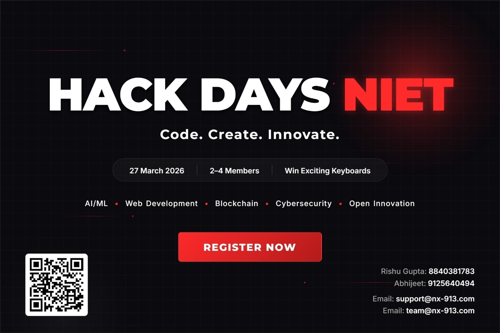 Hack Days NIET